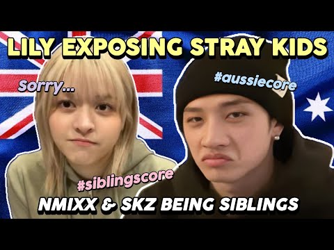 STRAY KIDS AND NMIXX BEING SIBLINGS