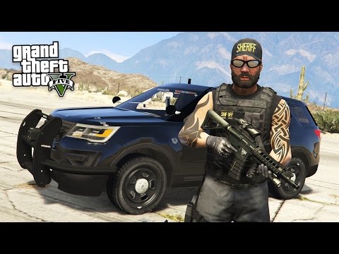 GTA 5 PLAY AS A COP MOD - BAD COP POLICE PATROL!! (GTA 5 Mods Gameplay)