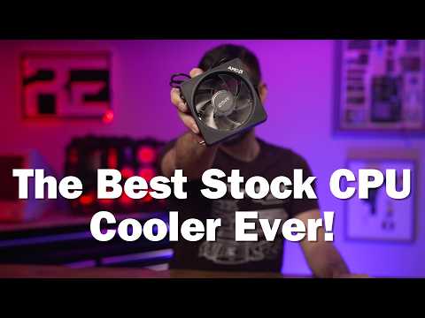 This is the best stock CPU cooler ever made!