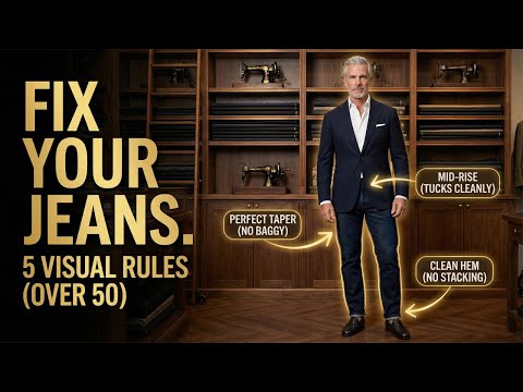 Stop Wearing "Dad Jeans" Immediately (You Look Old) | Old Money Outfits