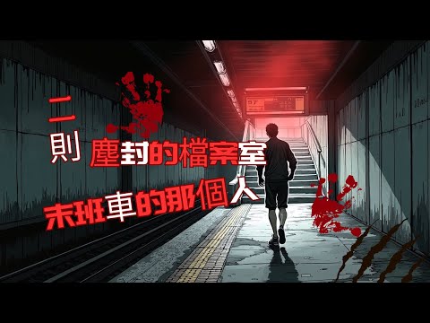 【恐怖故事合集】末班車的那個人，塵封的檔案室｜深夜慎入！靈異驚魂，你敢聽完嗎？