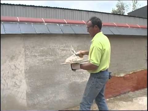 How to Lime Render (external on to solid wall)