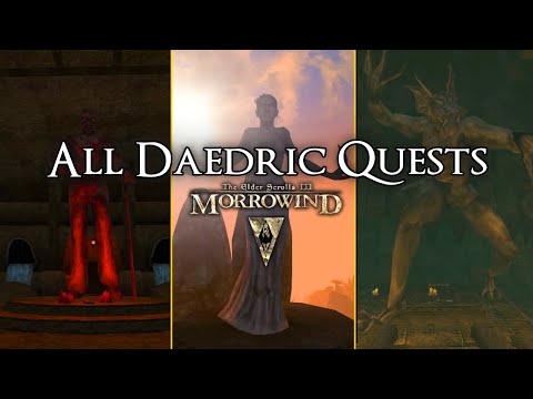 The Story of Morrowind's Daedric Quests - EXPLAINED