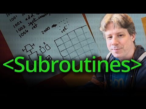 Subroutines in Low Level Code - Computerphile