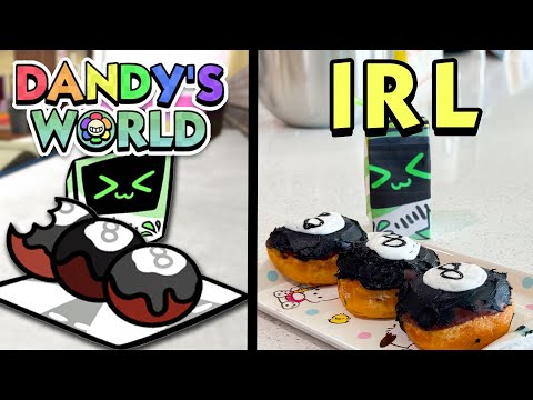 I Made Dandy's World Food IN REAL LIFE! (Again)