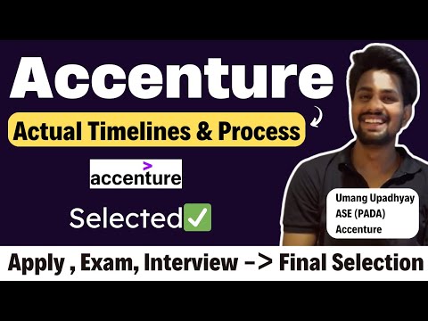 Accenture Interview Experience | Umang Selected ✅ | Actual Timelines & Complete Process 2024