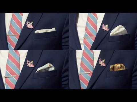 Pocket Squares - Getting Started and Basic Folds