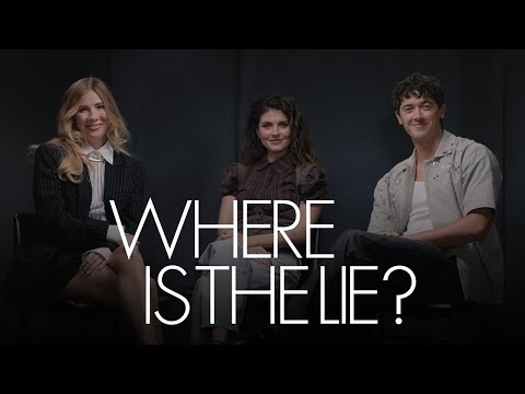 Tom Blyth, Emily Bader & Emily Henry Take Turns in the Hot Seat | Where Is the Lie? | ELLE