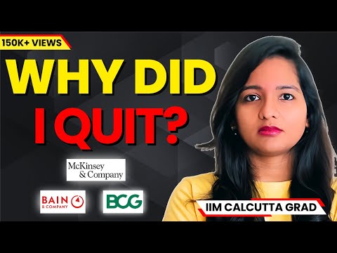 Dark Reality of Management Consulting ☠️ | Why I Quit My High-Paying Job at Bain 🤑