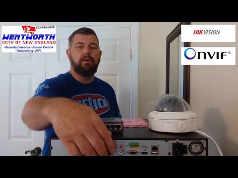 Networking a Hikvision NVR to a Non-Hikvision ONVIF IP Camera