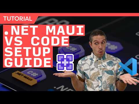 .NET MAUI Development in VS Code - Complete Setup Guide (Develop on macOS, Linux, & Windows)!