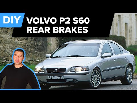 Volvo P2 S60 Rear Brake Pad Rotor Replacement (S60, S80, XC70, V70)