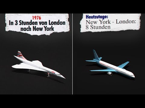 Warum das schnellste Passagierflugzeug der Welt scheiterte