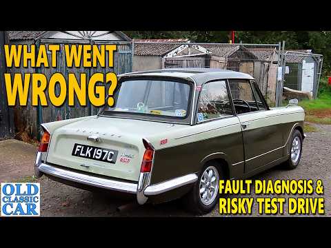 Why wouldn't the Triumph Herald's engine start and run? Then TEST DRIVE!