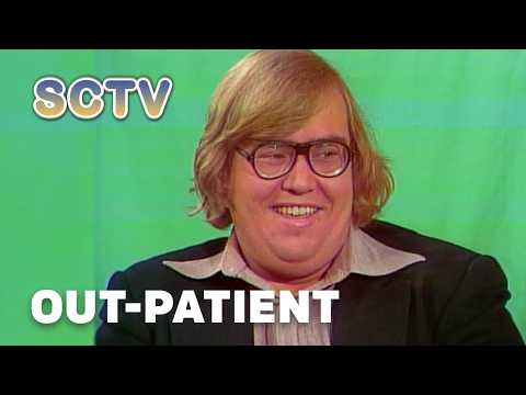 John Candy, Eugene Levy, Joe Flaherty, Catherine O'Hara and Andrea Martin on SCTV Sketch Out-Patient