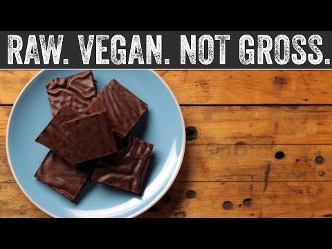 Chocolate Brownies with Ganache | Raw. Vegan. Not Gross.