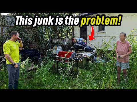 This Lady's Yard Was SO BAD I Almost Had To Walk Away!