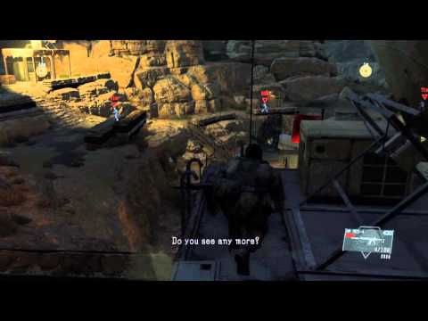 METAL GEAR SOLID V - Destroying some antennas