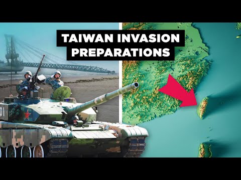 How Satellites Reveal China's Taiwan Invasion Plans