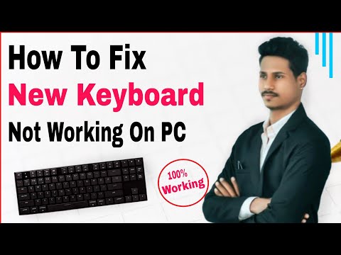 New Keyboard Not Working on PC | Mouse Working but Keyboard Not Working