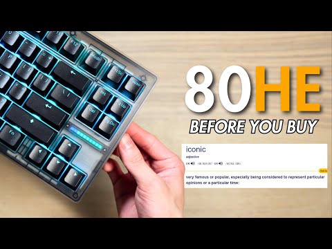 ICONIC - Wooting 80HE Review | Before You Buy