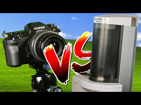 Can a Fuji GFX Pixel Shift Scan Win a Fight Against a Drum Scanner?