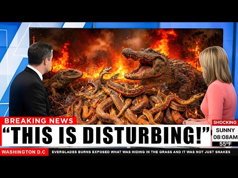 The Everglades Fire Revealed What Had Been Watching Us for Decades