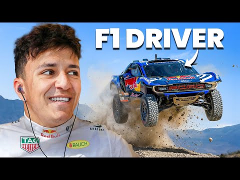F1 Driver vs Dakar Truck | How fast can you go in ONLY 5 laps?