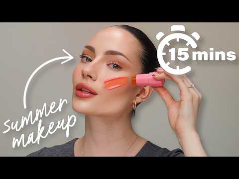 15 Minute Summer Makeup *LONG-WEARING!*