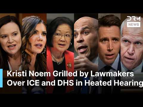 TENSE HEARING: Kristi Noem Grilled by Senators in Heated Senate Judiciary Oversight Hearing | AC1N