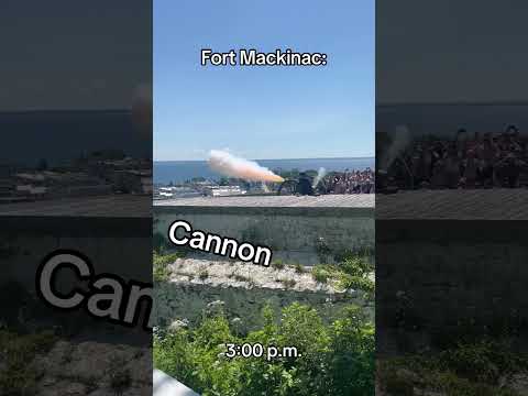 Booked and busy at Fort Mackinac!