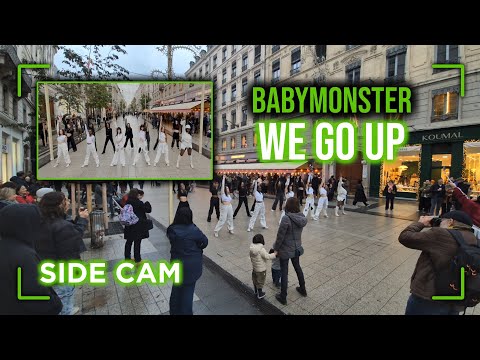 [SIDE CAM | KPOP IN PUBLIC - ONE TAKE] @BABYMONSTER 'WE GO UP' DANCE COVER from FRANCE