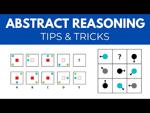 Abstract Reasoning Fast Tricks
