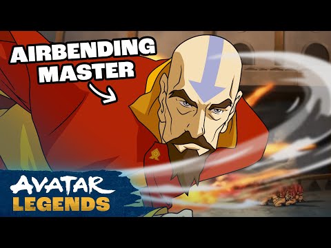 60 MINUTES of Tenzin Being an Airbending Master in The Legend of Korra | Avatar