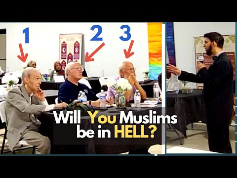 3 Senior Christians VS. 1 Muslim Speaker - Who Gets JESUS right? - NEW