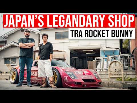 Inside Japan's Most Legendary Bodyshop - TRA Rocket Bunny PANDEM