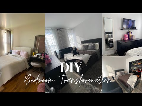 BEDROOM MAKEOVER | APARTMENT FRIENDLY RENOVATIONS | SMALL NYC APARTMENT TRANSFORMATION