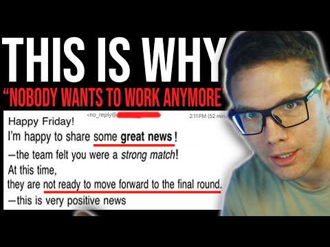 THIS IS WHY "NOBODY WANTS TO WORK ANYMORE!"