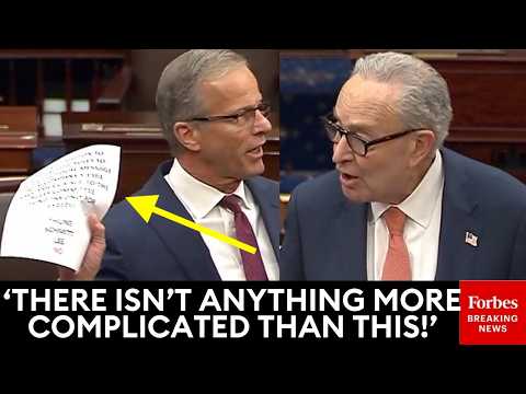 BREAKING NEWS: Thune And Schumer Spar Over Schumer Motion To Fund TSA