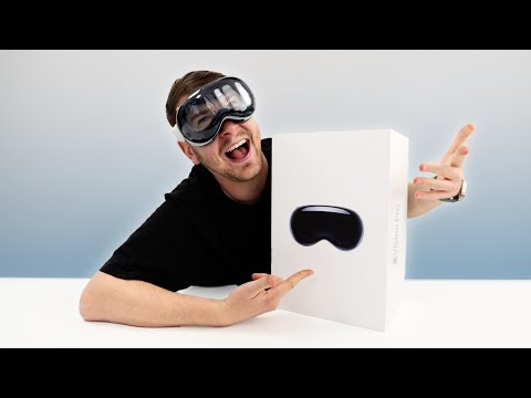 Vision Pro Unboxing & Tour durch Apples 3D Betriebsystem! 🤯