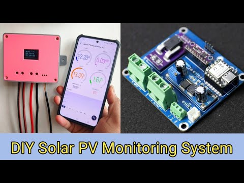 DIY Solar PV Monitoring System by Using New Blynk 2.0