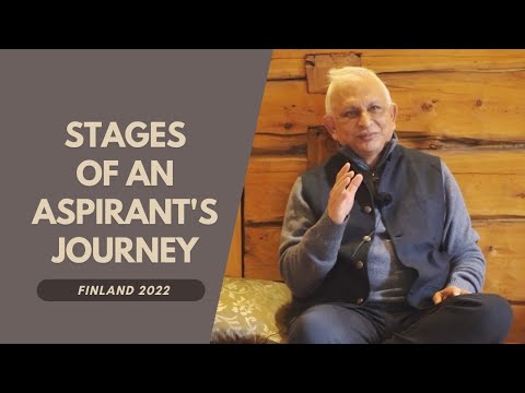 Stages of an aspirant's journey | Sri M | Finland 2022