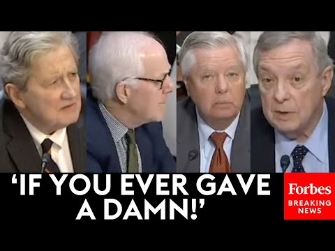 'This Is A Charade!': GOP Senators Get Furious With Durbin During Judiciary Committee Hearing
