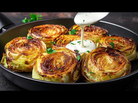 OH MY GOD, how delicious! This cabbage recipe will surprise you!