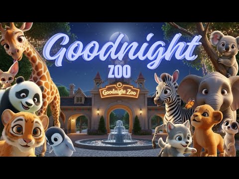Day to Night Sleep Routine 🌙 Calming Goodnight Zoo Story for Baby & Toddler 💤