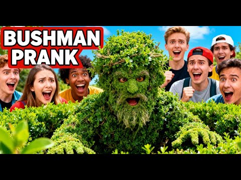 Tree Man Funny Prank 😂#foryou #usa #fyp  #prank #happy #funny #people