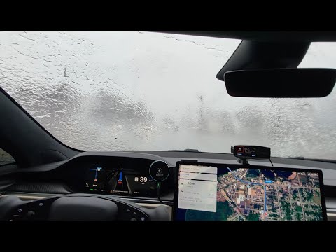 Can FSD Handle Heavy Rain & Flooding? Let's Find Out!