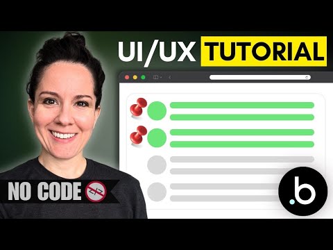How to Design Pinned Items in Bubble.io (UI/UX Tutorial)