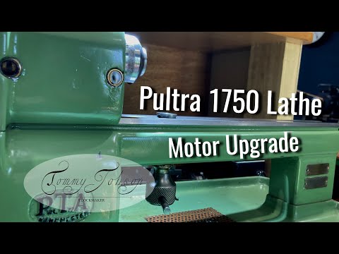 Pultra 1750 Clockmakers Lathe MOTOR UPGRADE
