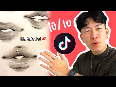 RATING TIKTOK ART TUTORIALS ๐ 3